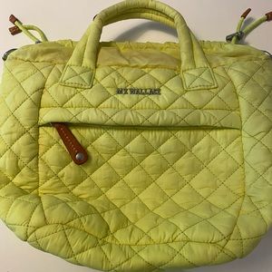 MZ Wallace neon metro drawstring bucket